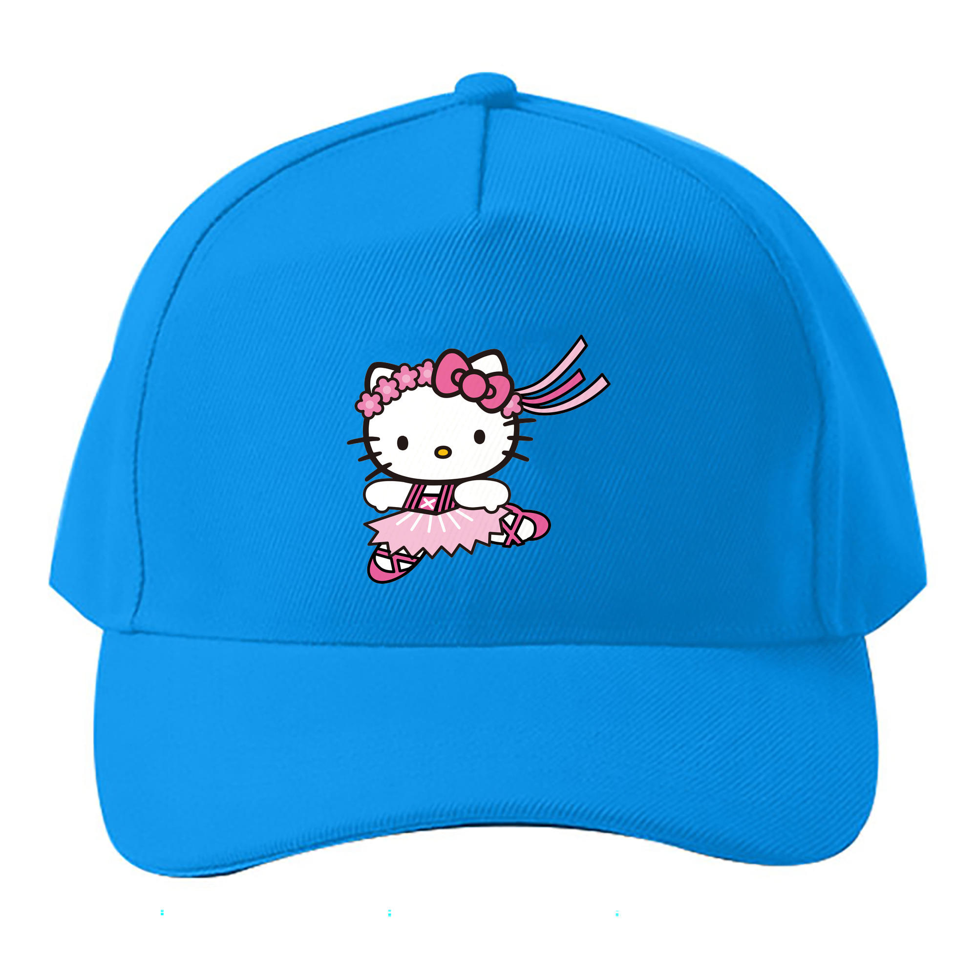 （画像用） Hello Kitty ハローキティ ベースボールキャップ 綿100％ 男女兼用 帽子 スポーツ